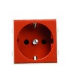 Base Schuko giratoria roja SCH/GR SCH/GR