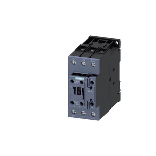 SIRIUS Inn.Contactor, AC-3, 22KW/400V, 1NA+1NC, 24VAC/DC,, S2 conexión tornillo