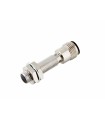 Sensor de proximidad, inductivo, cuerpo corto de SUS, M8, apantallado, 4 mm, cc, 3 hilos, PNP NA, IO-Link COM3, conector