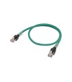 Cable Ethernet F/UTP Cat. 6, Recubrimiento LSZH, Verde, 10m