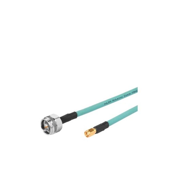 SIMATIC NET, IWLAN cable de antena flexible preconfeccionado N-CON/ R-SMA macho/macho, longitud 2m 2,4 y 5 GHz, para conectar co