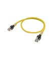 Cable Ethernet F/UTP Cat. 6, Recubrimiento LSZH, Amarillo, 7,5m