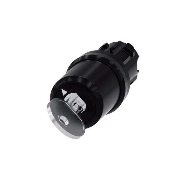 INTERRUPTOR DE LLAVE CES, 22MM, REDONDO, PLASTICO, NO. DE CERRADURA SSG10, CON 2 LLAVES, 2 POSICIONES O-I, SOSTENIDO, ANGULO 50