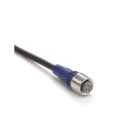 M12 PVC con cable Recto 4 hilos 5m Lite