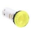 Piloto compacto plástico led 240V AC amarillo