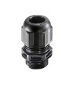 Prensaestopas poliamida IP68 9/17mm rosca corta M25 negro