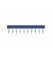 Puente de conexión para G2RV-SR/G3RV-SR Paso 6.2mm 10 Polos Azul PYDN-6.2-100S