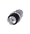 INTERRUPTOR DE LLAVE RONIS, 22MM, REDONDO, METAL, BRILLANTE, NO. DE CERRADURA 455, CON 2 LLAVES, 2 POSICIONES O-I, SOSTENIDO, AN