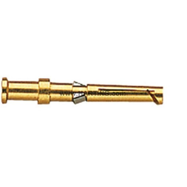 (MOQ:100) (UE:100) Han D F crimp contact 1,0 mm² Au/HMC