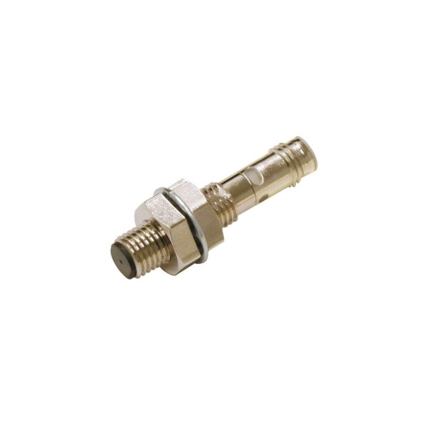 Sensor de proximidad, inductivo, cuerpo corto de SUS, M8, apantallado, 4 mm, cc, 3 hilos, PNP NA, IO-Link COM3, conector