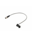 Cable Root-Plug para juego ampliado de 0,3 m de F3SG-4SR (cable para emisor, gris)