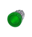 LAMPARA DE SENALIZACION, 22MM, REDONDO, METAL, BRILLANTE, VERDE, LINSE, GLATT 3SU10516AA400AA0