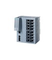 SCALANCE X, SCALANCE XC216, switch gestionable layer 2: 16 puertos RJ45 10/100 Mbit/s: 1 puerto de consola: led de diagnóstico: