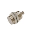 Sensor de proximidad, inductivo, níquel-latón, cuerpo corto, M30, apantallado, 15 mm, cc, 3 hilos, PNP NA, IO-Link COM3, conecto