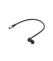 Cable Root-Plug para juego ampliado de 0,3 m de F3SG-4SR (cable para receptor, negro) F39-JGR3K-D