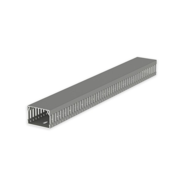 Canal para cableado 77 PVC-M1 42x60 U23X gris 40.60.77