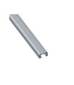 Perfil portaetiquetas U23X PVC-M1 gris 40802