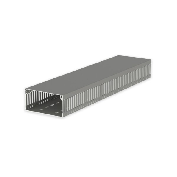 Canal para cableado 77 PVC-M1 60x120 U23X gris 60.120.77