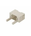 (MOQ:1) (UE:1) Han RJ45 module panel feed through, fem.