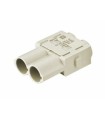 (MOQ:2) (UE:2) Han 70A crimp module, male