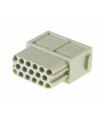 (MOQ:2) (UE:2) Han Modular 17 DDD Module female 09140173101