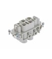 (MOQ:1) (UE:1) Han K 4/0 Pin Female Insert 4 80 Amp Con