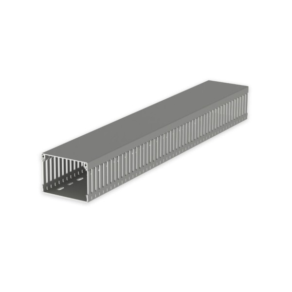 Canal para cableado 77 PVC-M1 60x80 U23X gris 60.80.77