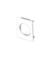 Adaptador canal U24X 93-80 PVC blanco nieve 51624-2