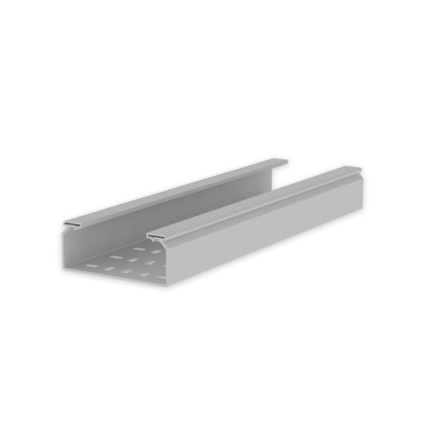 Bandeja 66 perforada PVC-M1 U23X 60x150 gris 66150