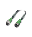 Cable SAC-8P-M12MS/1,5-PUR/M12FS para sensores/ actuadores 1522697