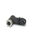 Conector hembra SACC-M12FR-5CON-PG9-M SKIN