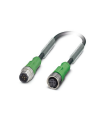 Cable SAC-5P-M12MS/3,0-PUR/M12FS para sensores/ actuadores