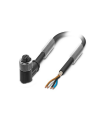 Cable SAC-4P-3,0-PUR/M12FR SH para sensores/ actuadores