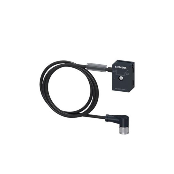 AS-Interface derivación M12 U_ASI sin Uaux, cable de 1 m con conector hembra aéreo M12 acodado IP67/68/69K, máximo 4 A