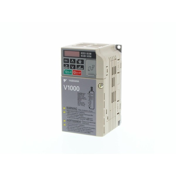 V1000 Monofásico 200VAC (3,0/3,5)Amp  (0,55/0,75)KW Vectorial VZAB0P4BAA