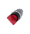 INTERRUPTOR DE LLAVE O.M.R, 22MM, REDONDO, METAL, BRILLANTE, NO. DE CERRADURA 73037, ROJO, CON 2 LLAVES, 2 POSICIONES O-I, MOMEN