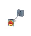 ACCIONAMIENTO GIRAT. PUERTA PARO DE EMERGENCIA IEC IP65 CON ENCLAV. DE PUERTA KIT DE ILUMINAC. 24 V DC ACCESORIO PARA: 3VA1 100/