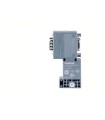 SIMATIC ET 200, conector para Profibus hasta 12 Mbit/s salida de cable a 90 grados, (ancho x alto x profundo): 15,8 x 72,2 x 36,