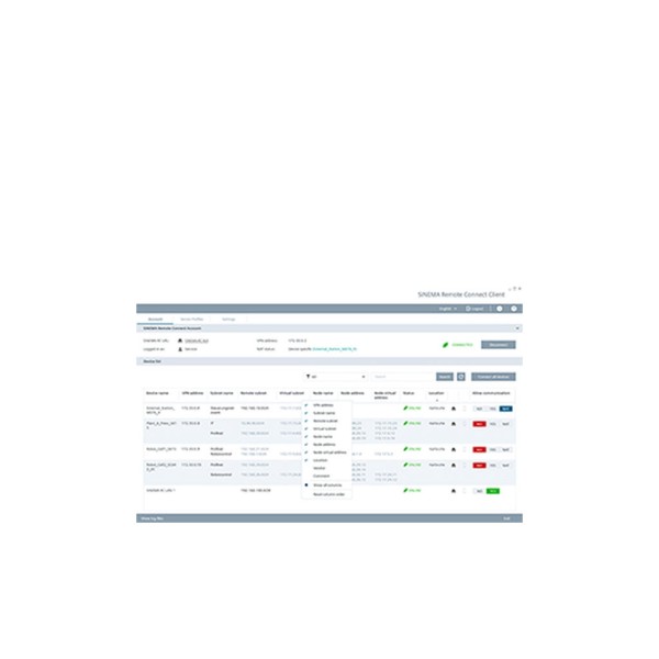 SINEMA RC, SINEMA RC client V3 OSD, software para 1 instalación, OSD/licencia descargable, clave de licencia para servidor: 3 id