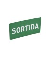 Etiqueta señalización SORTIDA 661808