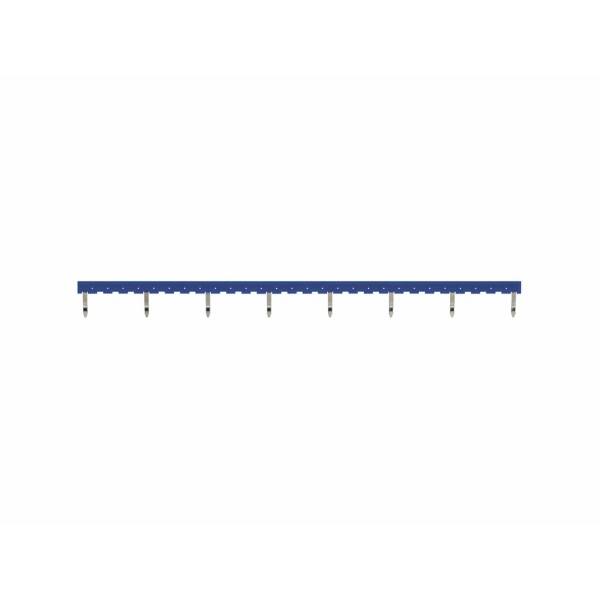 Puente de conexión para PYF-PU Paso 31mm 8 Polos Azul PYDN-31.0-080S