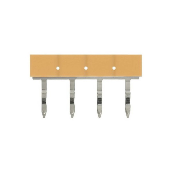 Puente de conexión para G2RV-SR/G3RV-SR Paso 6.2mm 4 Polos Amarillo PYDN-6.2-040Y