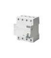 INTERRUPTOR DIFERENCIAL TIPO A 63A 3+N POL. 300MA 400V 4MOD. SIGRES