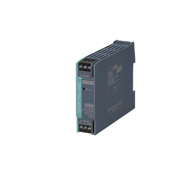 SITOP compact, PSU100C 24 V/0,6 A, fuente de alimentación estabilizada, entrada: AC 100-230 V (DC 110-300 V), salida: DC 24 V /