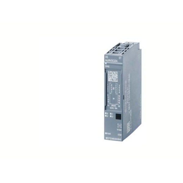 SIMATIC ET 200, 1 módulo electrónico de SD para ET 200SP, 4 SD x 24V DC/2A ESTANDAR. Apto para tipo BU A0, código de color CC02,