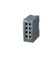 SCALANCE X, SCALANCE XB008G, switch Industrial Ethernet no gestionable para 10/100/1000 Mbit/s: con 8 x 10/100/1000 Mbit/s puert