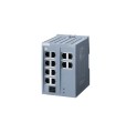 SCALANCE X, SCALANCE XB112 no gestionado IE Switch, 12x 10/100 Mbits/s puertos RJ45, para construir pequeñas topologías en estre