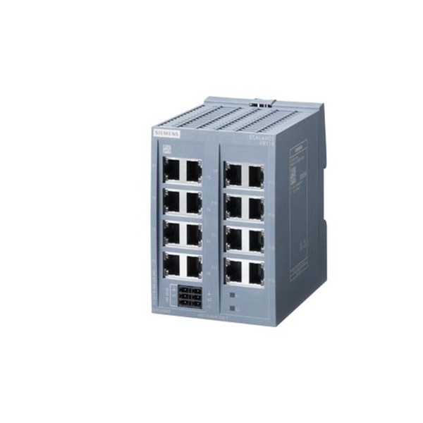 SCALANCE X, SCALANCE XB116 no gestionado IE Switch, 16x 10/100 Mbits/s puertos RJ45: para construir pequeñas topologías en estre