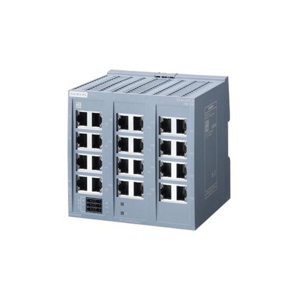 SCALANCE X, SCALANCE XB124 no gestionado IE Switch, 24x 10/100 Mbit/s puertos RJ45: para construir pequeñas topologías en estrel