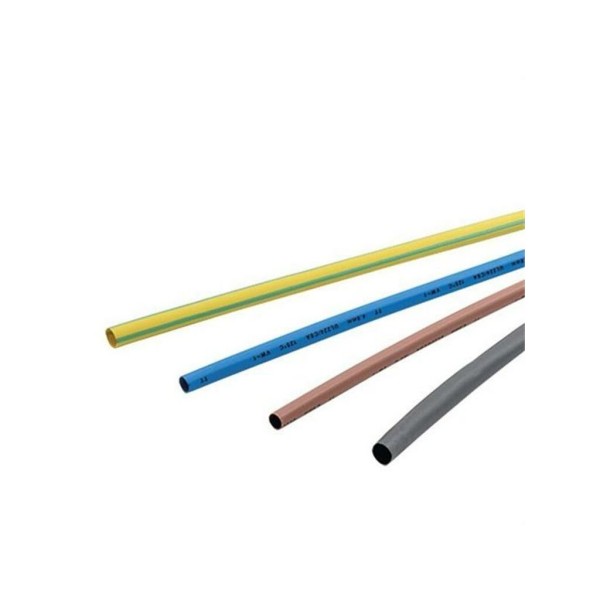 Tubo termorretractil 1,6mm negro Tiras TT0016.NG.T